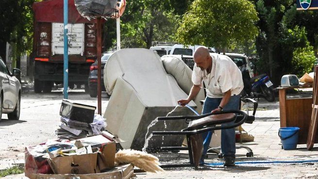 El fuerte temporal en Bahía Blanca provocó innumerables pérdidas y destrozos