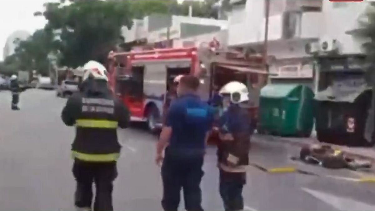 Spill and toxic cloud in Villa Devoto