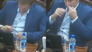 Juan Manuel Rossi negó haber consumido drogas durante una sesión de la Cámara de Diputados de Entre Ríos.