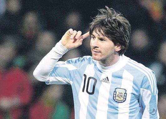 Lionel Messi está loco de contento y así festejó el gol del triunfo ante Portugal. Para él tuvo un sabor especial por el duelo mediático con Cristiano Ronaldo.