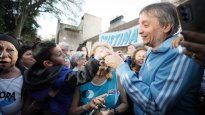 Máximo Kirchner en Avellaneda.