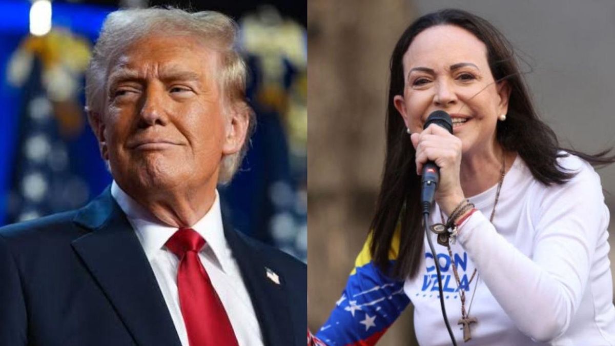 Donald Trump assured that María Corina Machado accepted the Nobel Peace Prize in her honor