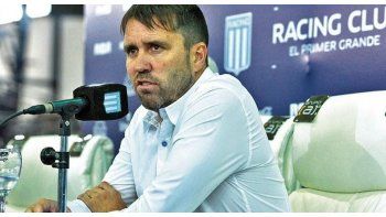 Coudet arranca su ciclo al frente de Racing.