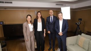 El desafío de la competitividad y la adaptación a los cambios fueron el eje de la charla en el primer panel de la Cita de CEOs de Ámbito Debate. El desafío de la competitividad y la adaptación a los cambios fueron el eje de la charla en el primer panel de la Cita de CEOs de Ámbito Debate.
