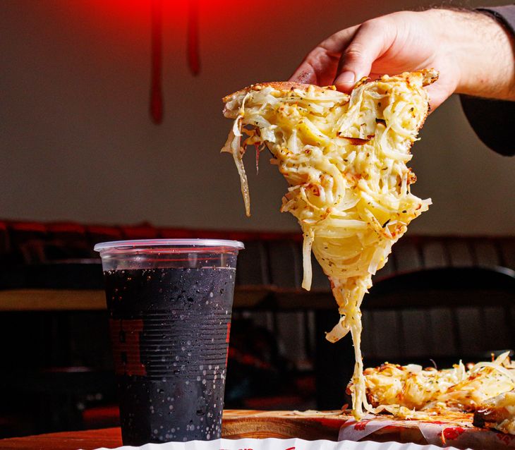 Hell´s style fleeting pizza. Hell´s style fleeting pizza.