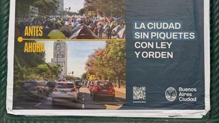 La campaña que lanzó el Gobierno porteño sobre el control de las calles. La campaña que lanzó el Gobierno porteño sobre el control de las calles.