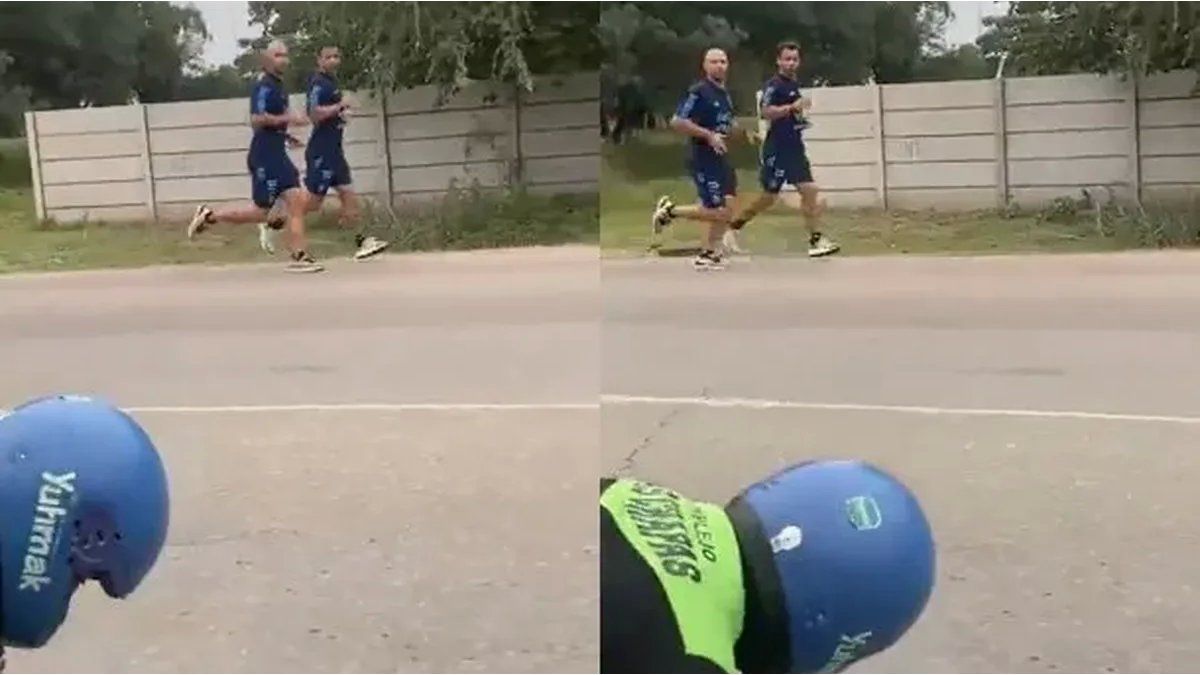 Sub 20 World Cup: he filmed Mascherano running and was hit by a motorcycle