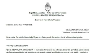 La Defensoría del Pueblo bonaerense presentó un amparo para que se declare la inconstitucionalidad y nulidad del DNU de Javier Milei