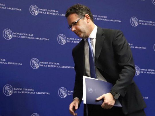 El ex presidente del Banco Central, Guido Sandleris.