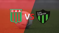 ¡arranca el segundo tiempo! agropecuario argentino y san martin (sj) empatan sin goles
