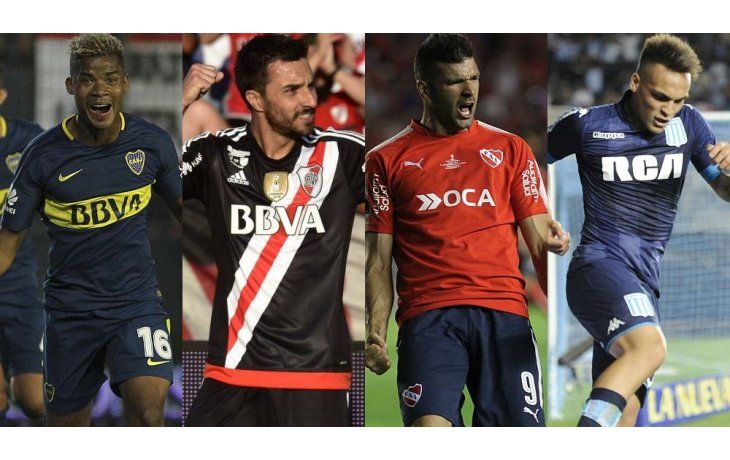 River fue el equipo argentino que más puntos sumó en 2017. Independiente y San Lorenzo completan el podio.