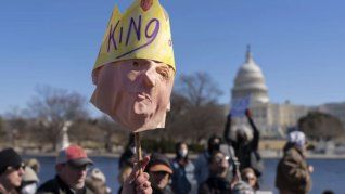 Estados Unidos, entre los festejos de Trump y los reclamos de los opositores.
