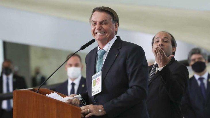 The president of Brazil, Jair Bolsonaro.