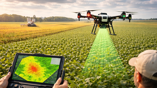 ámbito.com | drones sobre el campo