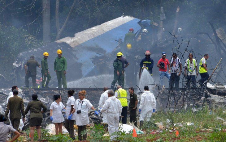 En Cuba, un Boeing 737-200 operado por la compañía Cubana de Aviación alquilado a la aerolínea mexicana Global Air se estrelló en mayo cerca del aeropuerto de La Habana dejando 112 muertos.
