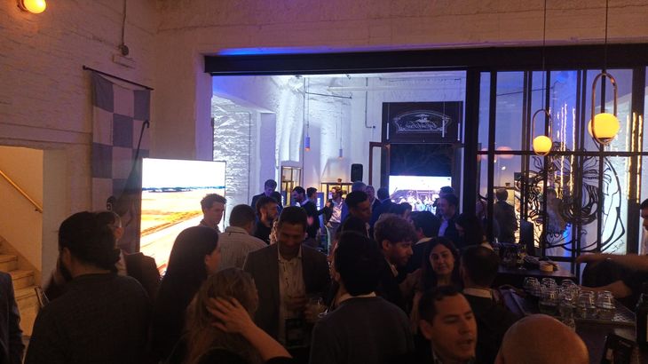 Cóctel en el Ecoparque, que muchos se perdieron.