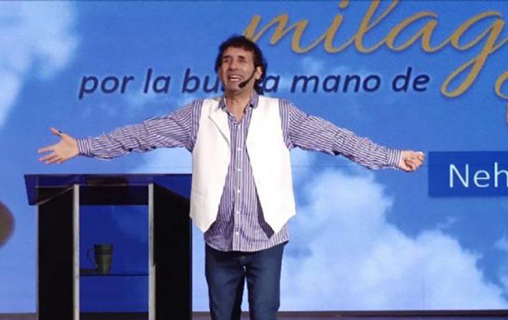 El Pastor Gimenez fue imputado por intentar vender alcohol en gel a $1.000