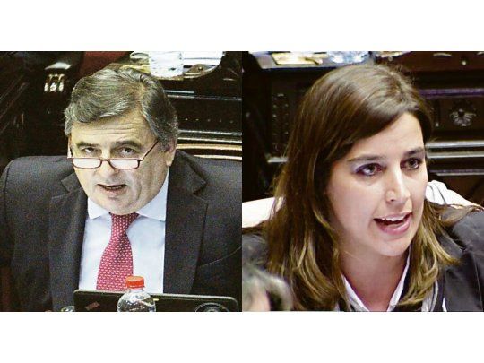 Mario Negri y Soledad Carrizo