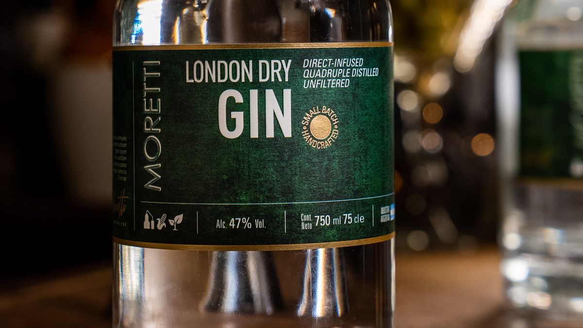 London Dry Gin, the new from Moretti Distillery