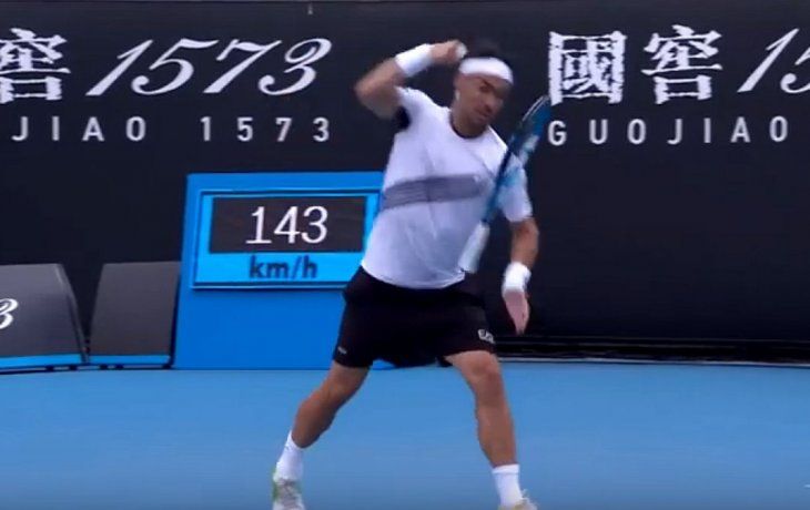 Las locuras de Fognini: una trompada a su raqueta, la discusión con el  umpire y una remontada épica