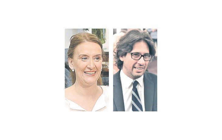 Gabriela Michetti y Germán Garavano