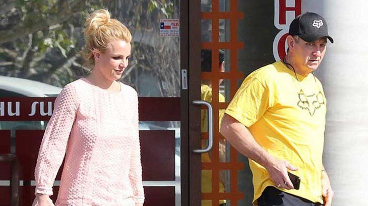 Britney y Jamie Spears, su padre.
