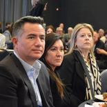 Los diputados Gabriel Bornoroni y Laura Rodríguez Machado junto a la ministra Alejandra Monteoliva, claves en el diseño del proyecto. Los diputados Gabriel Bornoroni y Laura Rodríguez Machado junto a la ministra Alejandra Monteoliva, claves en el diseño del proyecto.