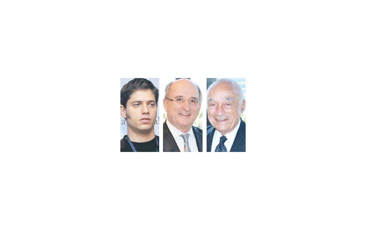 ámbito.com | Axel Kicillof, Antoni Brufau, Enrique Eskenazi