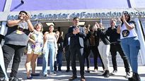 Axel Kicillof y Mayra Mendoza inauguraron obras en Quilmes.&nbsp;