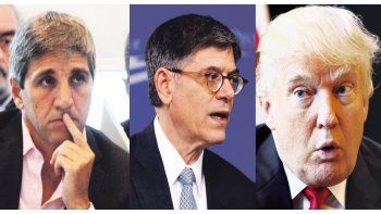 ámbito.com | Luis Caputo, Jack Lew y Donald Trump