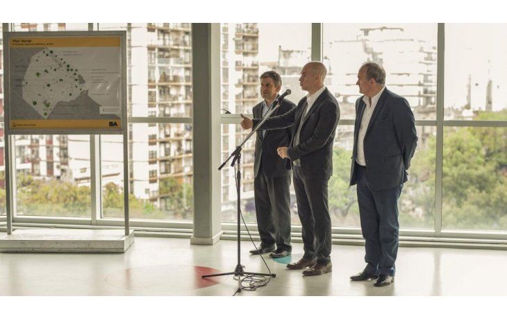 Rodríguez Larreta presentó los nuevos espacios verdes que creará la Ciudad.
