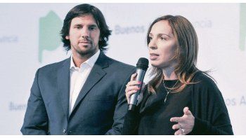 Escenario. Junto a Matías Lanusse, Vidal remarcó ayer que la provincia otorgó en 2017 más de $1.000 millones en subsidios al sector.