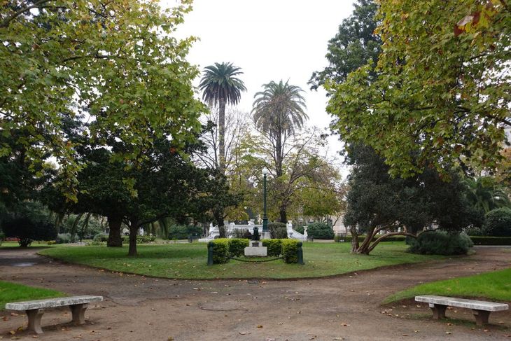 Plaza Arellano, in the heart of San Antonio de Areco. Plaza Arellano, in the heart of San Antonio de Areco.