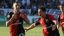 Maxi Rodríguez le dio el triunfo a Newells.