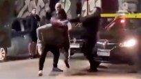 Increíble pelea entre taxistas terminó de la peor manera en Palermo