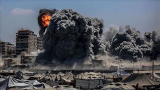 La ciudad del sur de Gaza volvió a ser escenario de bombardeos israelíes tras un presunto ataque de Hamás.