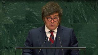 Milei dio su discurso ante la ONU.