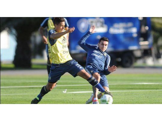 Correa se entrena con la Selección y sueña con ganar los Juegos Olímpicos.
