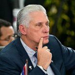 Díaz-Canel se refirió a la crisis en su país tras el bloqueo de EEUU como una guerra económica contra todo el pueblo cubano. Díaz-Canel se refirió a la crisis en su país tras el bloqueo de EEUU como una guerra económica contra todo el pueblo cubano.