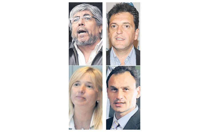 ámbito.com | Hugo Moyano, Sergio Massa, Cristina Álvarez Rodríguez, Pablo Bruera