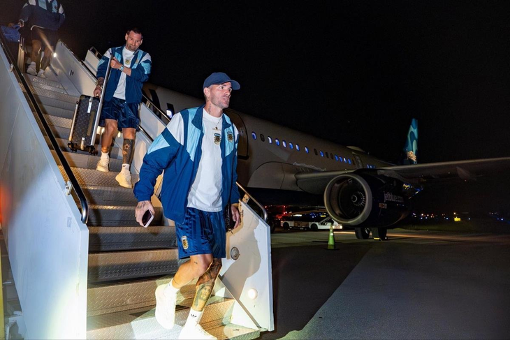 La Selección ya piensa en el partido del domingo.