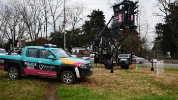 Presentaron nuevo equipamiento para luchar contra la inseguridad en Moreno.