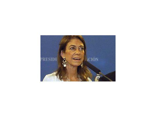 Débora Giorgi, ministra de Producción.