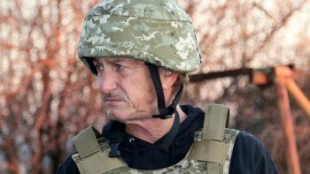 Sean Penn en Ucrania.