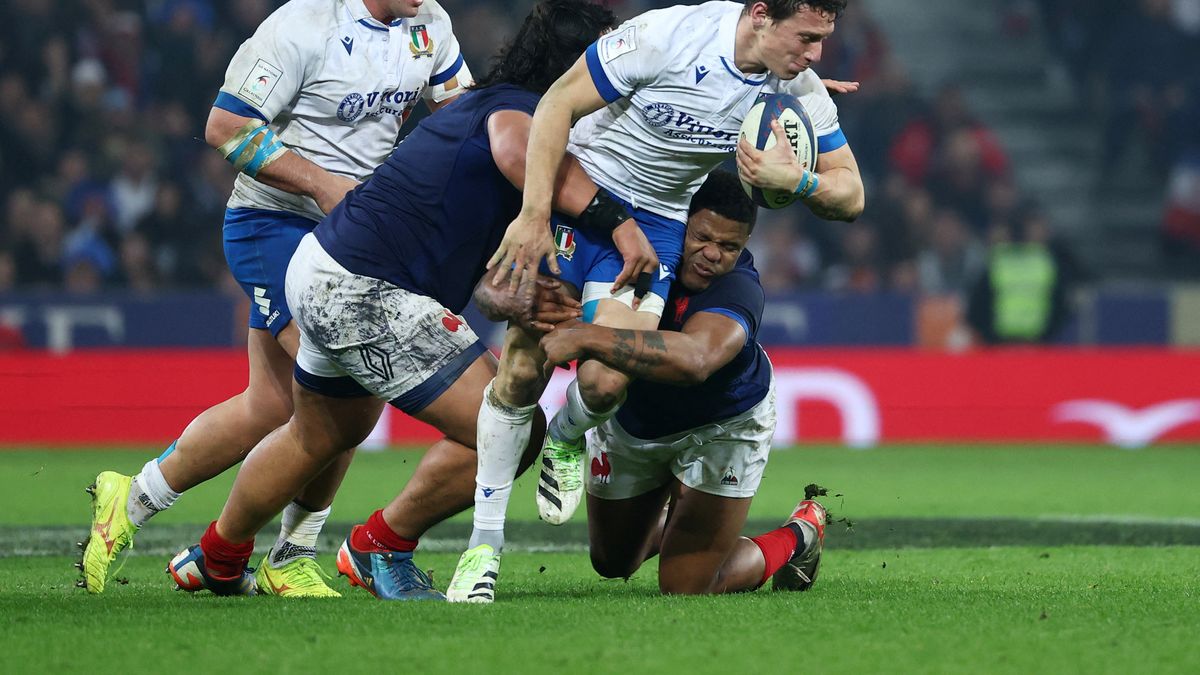 Six Nations: a post prevented a historic victory for Italy against France