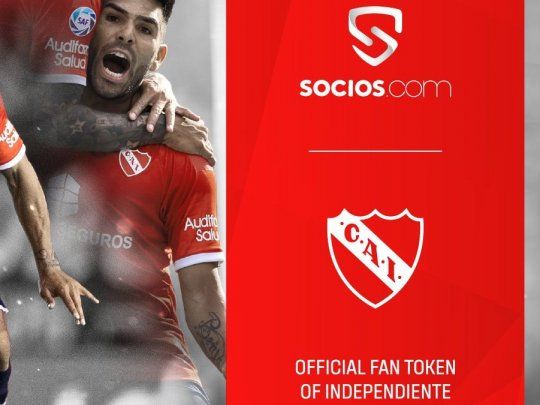 Independiente anunció su alianza con Socios.com.