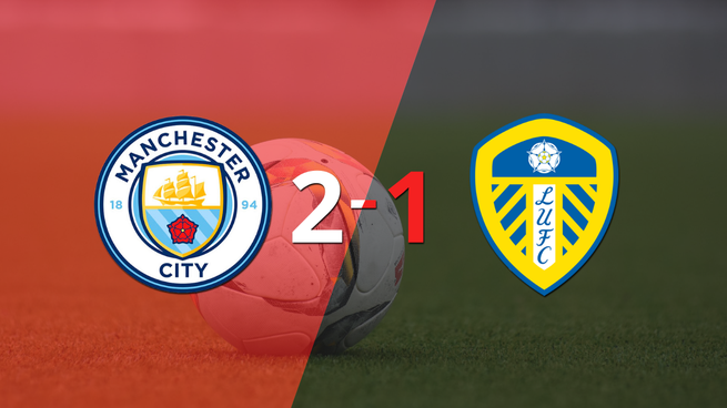 Doblete de Ilkay Gündogan en el triunfo 2-1 de Manchester City frente a Leeds United