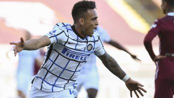 Lautaro Martínez jugó en gran nivel y le dio el triunfo a Inter sobre Torino.