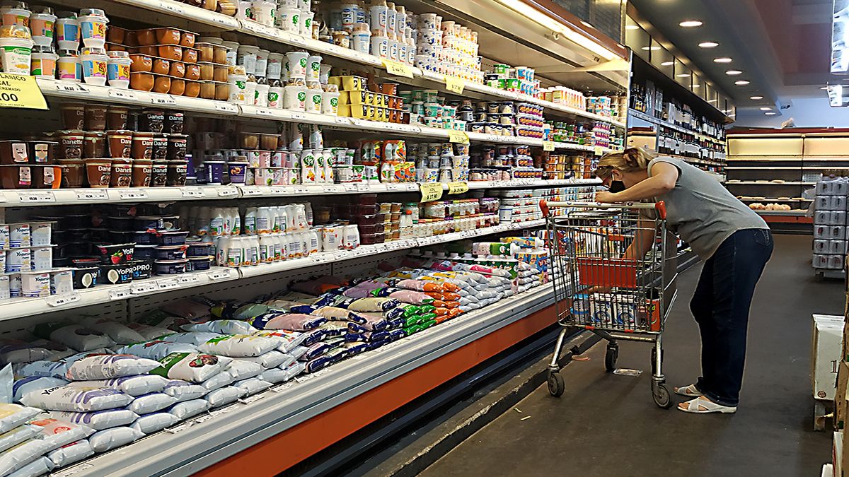 Supermarket sales posted their biggest annual increase in 15 months in August