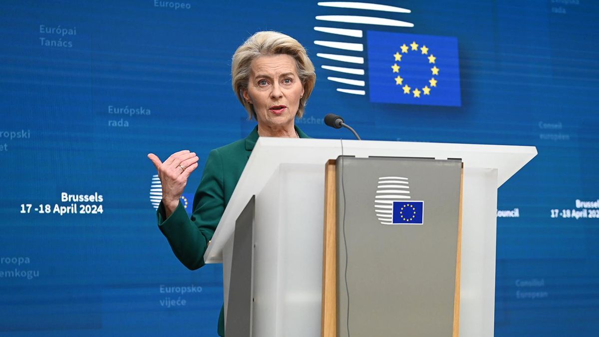 Ursula von der Leyen was re-elected as President of the European Commission